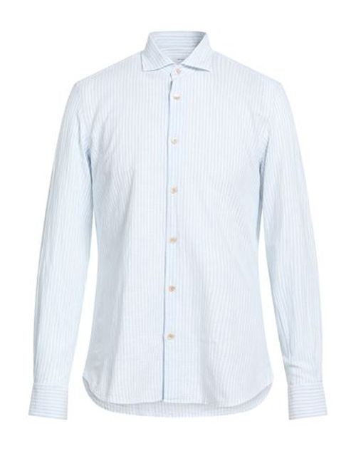 Man Shirt Sky blue Size 16 ½ Cotton, Linen