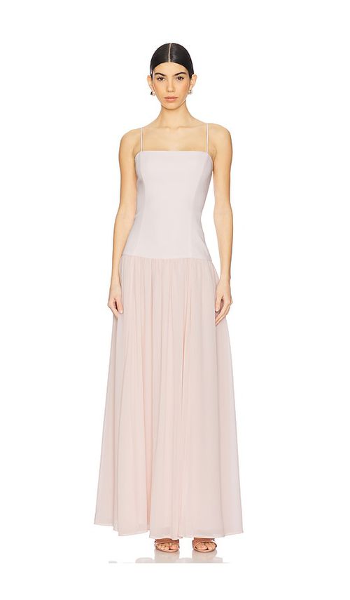 Lovers and Friends x Emma Rose Rebecca Gown in Blush.  XS. Also in M