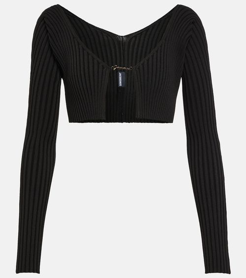 La Maille Pralù cropped cardigan
