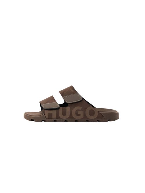 HUGO Zoccoletto 'Evander' cioccolato / terra d'ombra