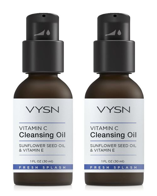 Unisex 1oz Vitamin C Cleansing Oil - Sunflower Seed Oil & Vitamin E - 2 Pack