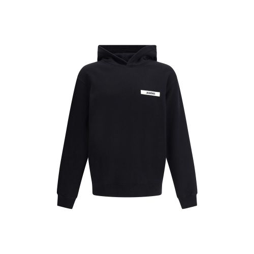 Cotton Hoodie — Black