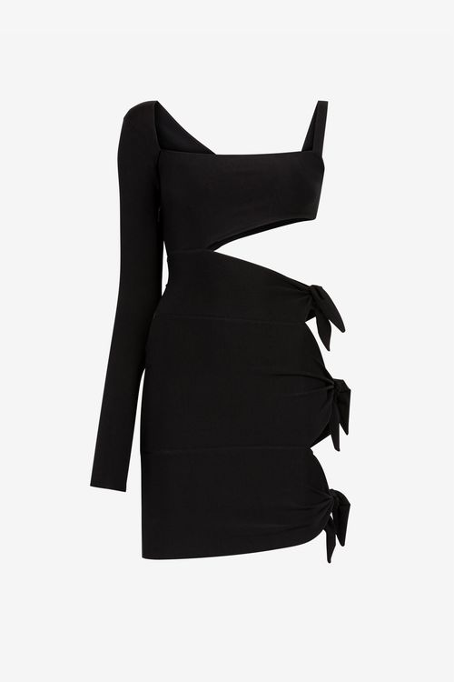 Cut Out-detail Mini Dress