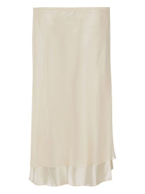 KHAITE Monina skirt - Neutrals