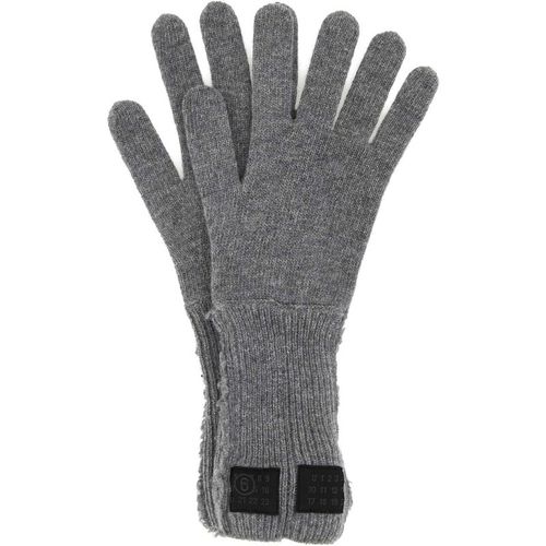 Maison Margiela Grey Wool Blend Glove