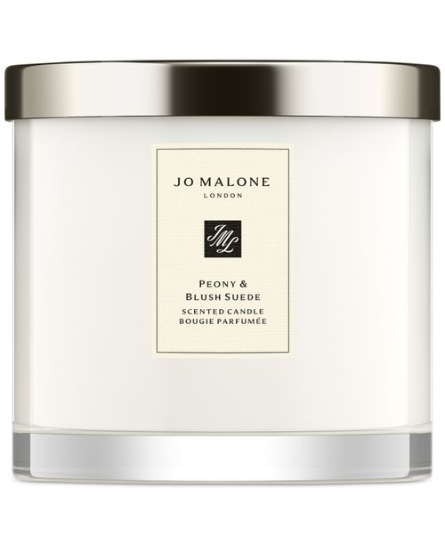 Peony & Blush Suede Deluxe Candle, 21.2-oz. - Pbs Deluxe Candle 8Cm/3.15in
