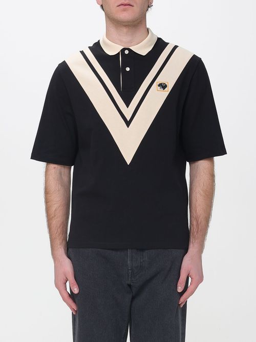 Polo Shirt Men color Black
