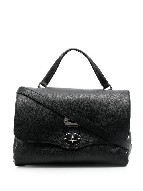 Medium Postina tote bag - Black