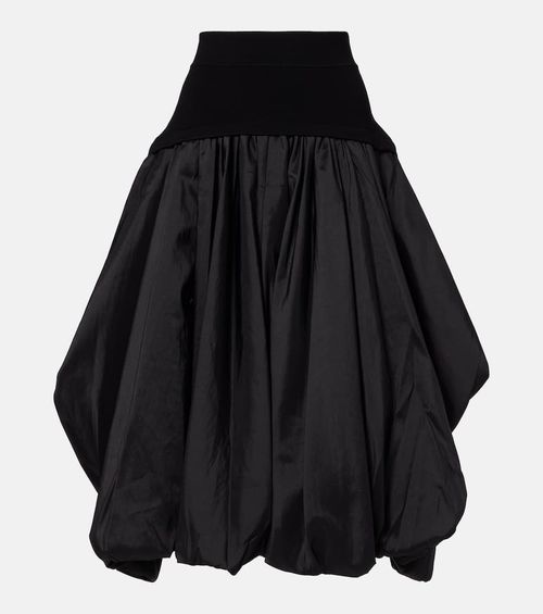 Corinn bubble midi skirt