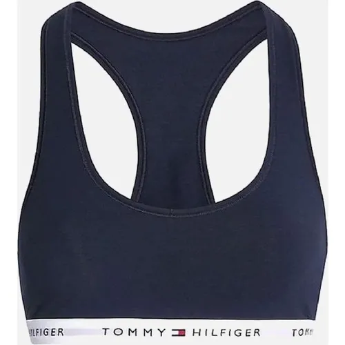 Women's Tommy Icons Unlined Bralette, Navy
