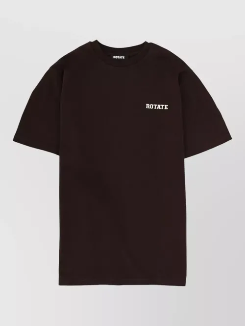 Rotate Birger Christensen - short sleeve crew neck top design