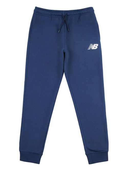 New Balance Kids 키즈 drawstring track pants - Blue LAKB0012NNY