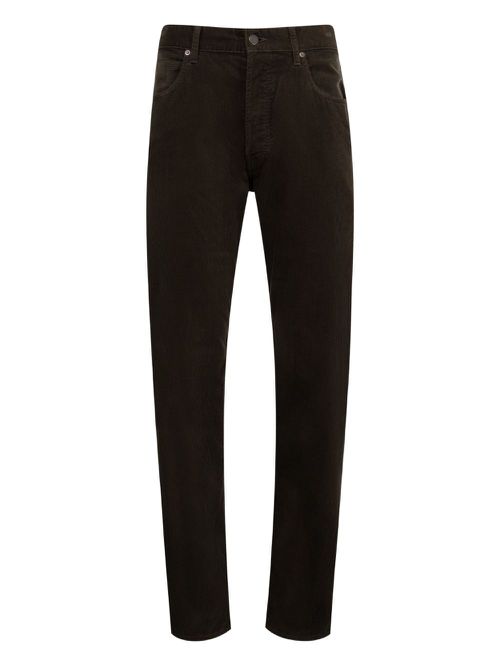 Corduroy jeans - Brown
