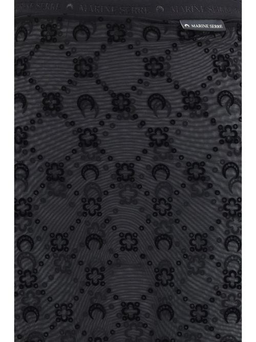 Moonogram Pant-Skirt — Black
