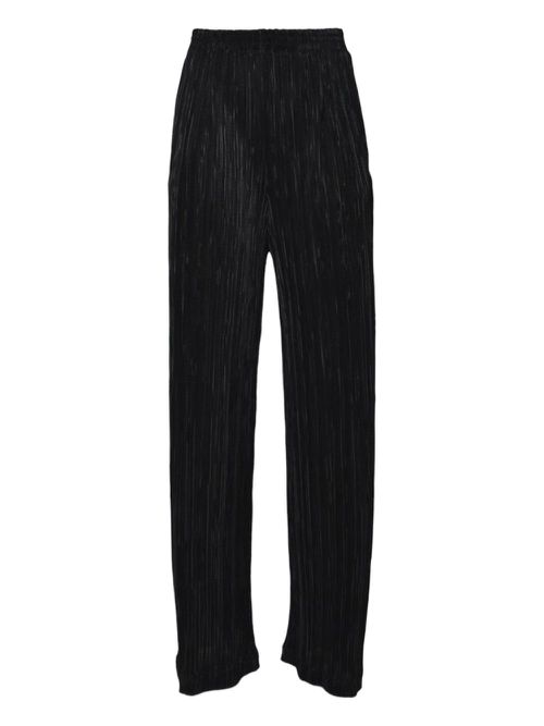 Pleated trousers - Black