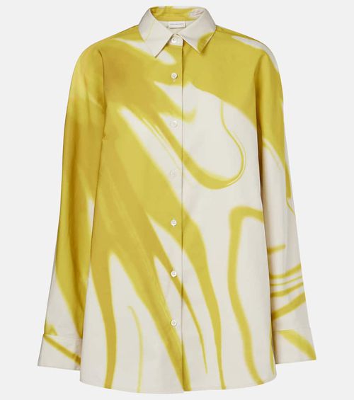Printed cotton shirt