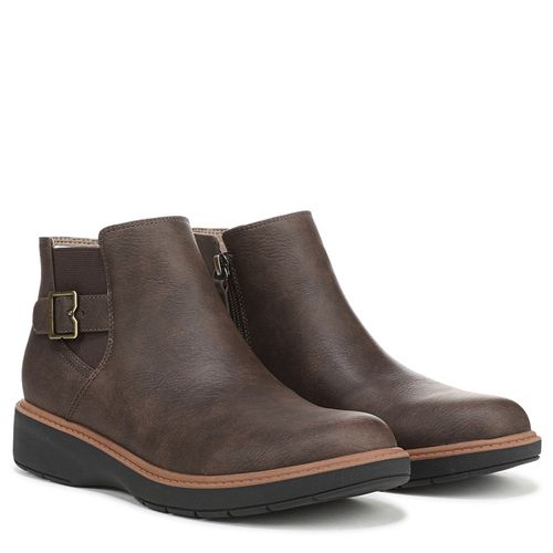 Women's Calm One Ankle Boots (Dark Brown)