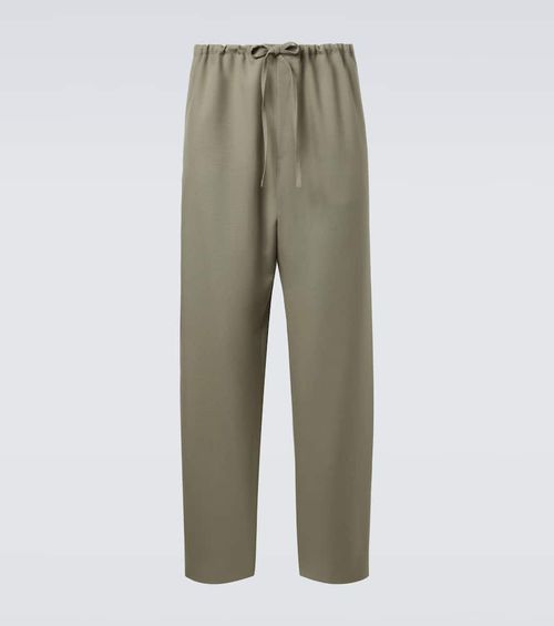 Benjamin wool straight pants