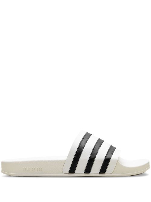 X Fear of God Athletics Adilette "Cream White" slides - Neutrals