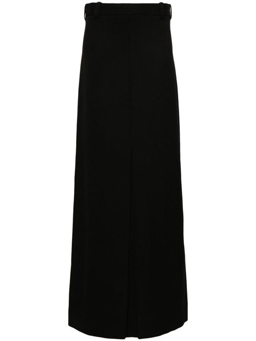 A-line maxi skirt - Black