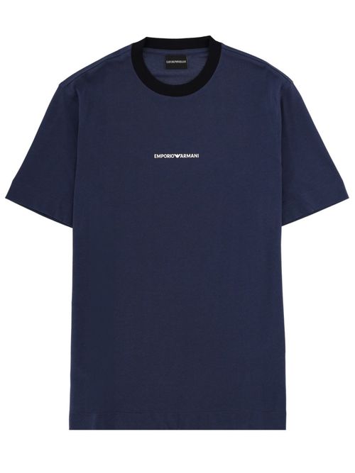 T-Shirt With Logo And Embroidery