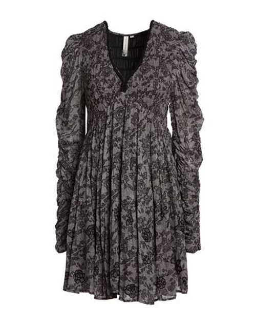 Woman Mini dress Black Size M Viscose