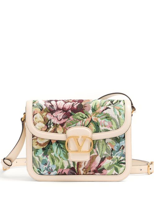 9to5 jacquard shoulder bag - Green