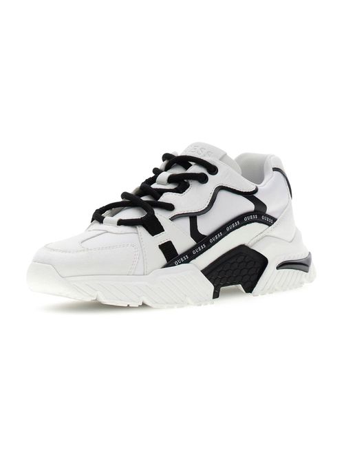GUESS Sneaker bassa 'Ciesta' nero / bianco