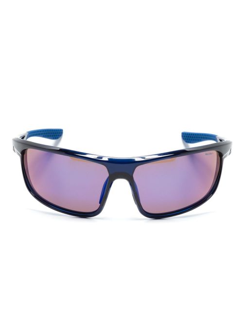 Windtrack Run E rectangle-frame sunglasses - Blue