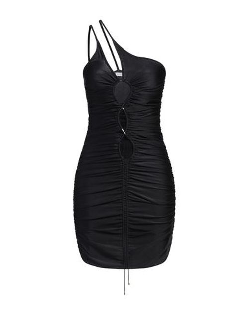 House Of Amen Woman Mini dress Black Size 4 Polyamide, Elastane