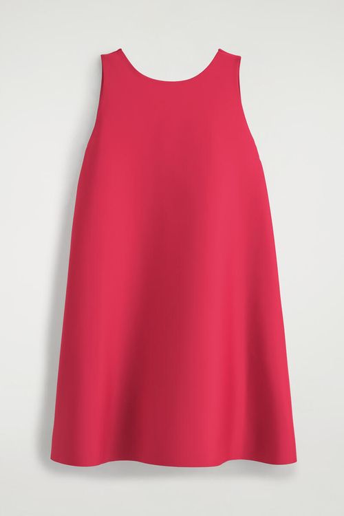 Scuba A-Line Mini Dress