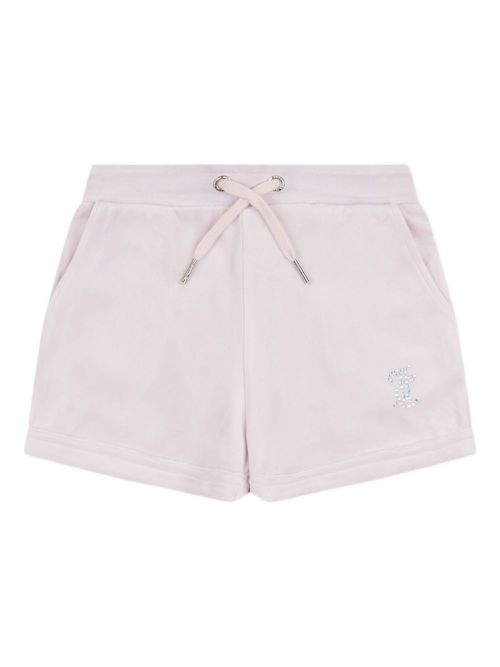 Juicy Couture Kids logo-studded shorts - Purple