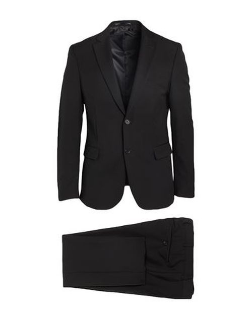 Man Suit Black Size 46 Wool
