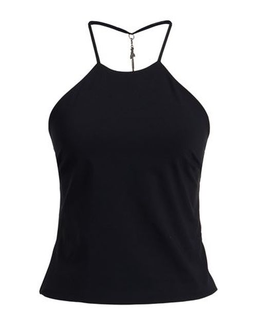 Woman Top Black Size 2 Polyamide, Elastane