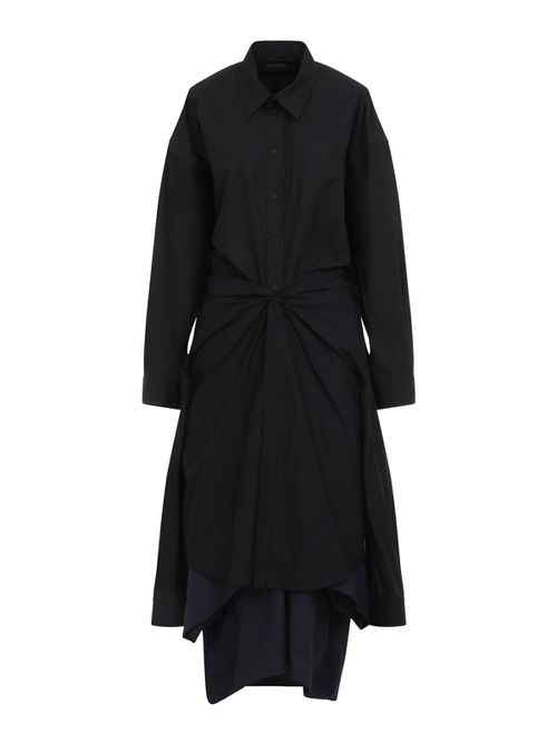 Maxi Patched Shirt