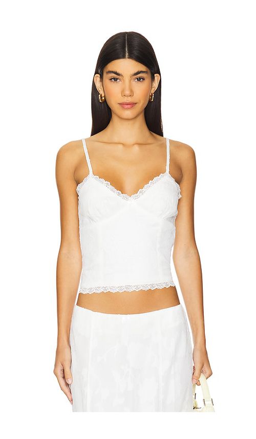 Runaway The Label Larina Top in White.  S. Also in