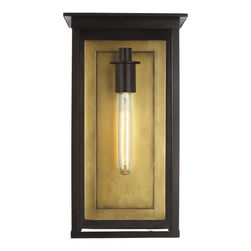 Visual Comfort Studio Freeport Outdoor Wall Light in Heritage Copper by Chapman & Myer