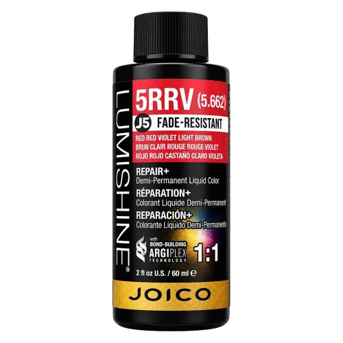 LumiShine Demi-Permanent Liquid Color - 5RRV - Red Red Violet Light Brown