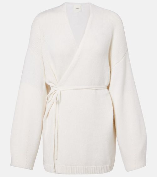 Laurina cashmere wrap cardigan