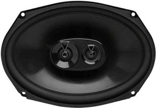 Club 6” x 9” 3-way Car Speakers with Polypropylene Cones (Pair) - Black