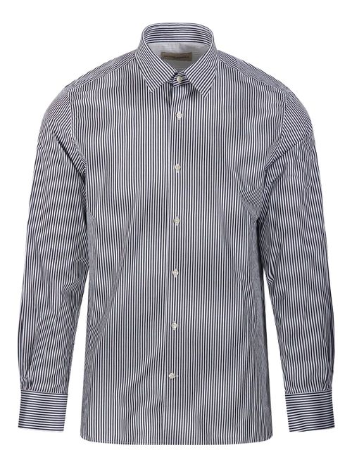 Officine Generale striped shirt - Black