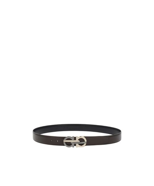 Reversible and adjustable Gancini belt