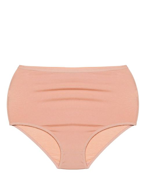 Bell high-waisted briefs - Pink