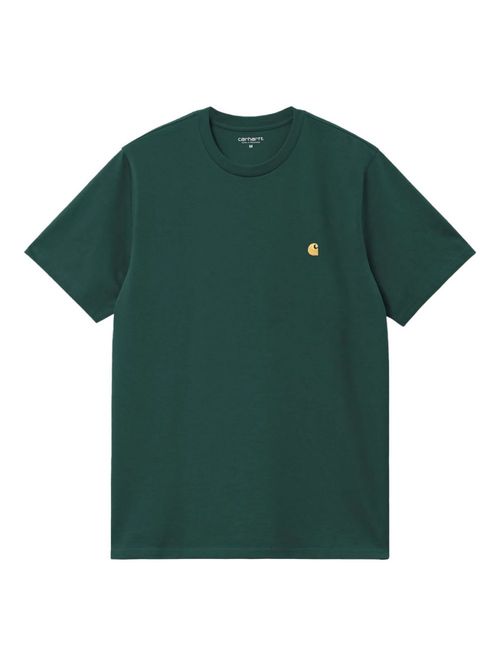 Green Crewneck Logo T-Shirt