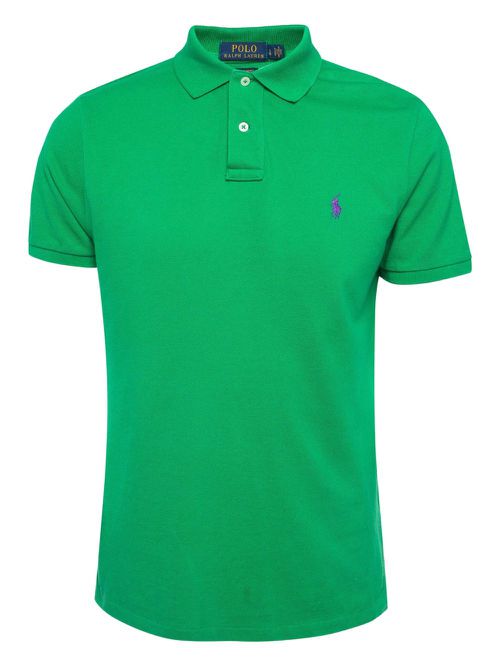 Cotton polo shirt - Green