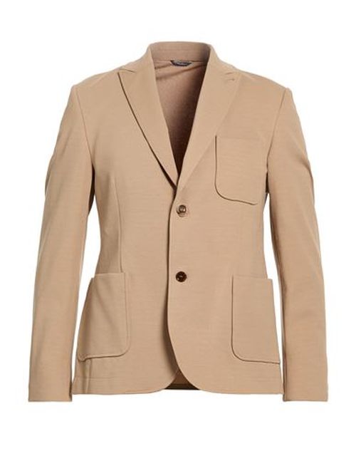 Man Blazer Sand Size 44 Cotton, Polyamide, Elastane