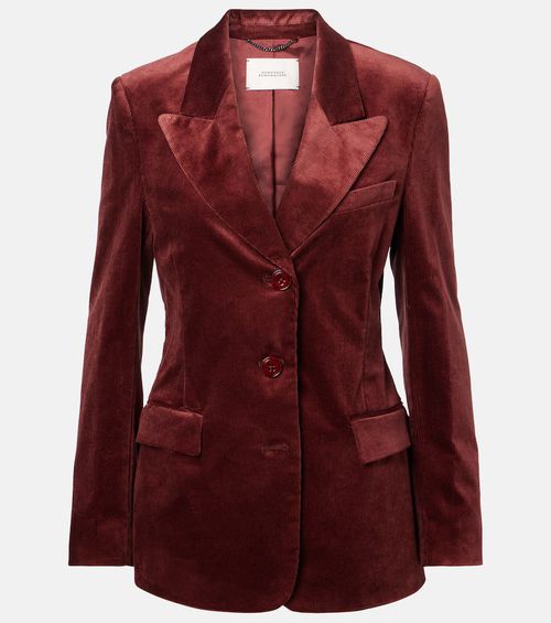 Twisted Structure corduroy blazer