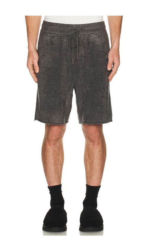 Barefoot Dreams CozyChic Lite Rolled Edge Shorts in Grey. - S also in M, L, XL/1X