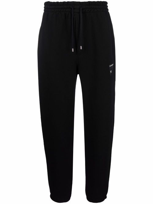 Logo-leg track pants - Black