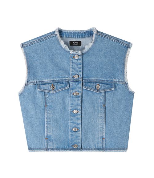 A. P.C. Barbara jacket 34 IAB - Pale blue
